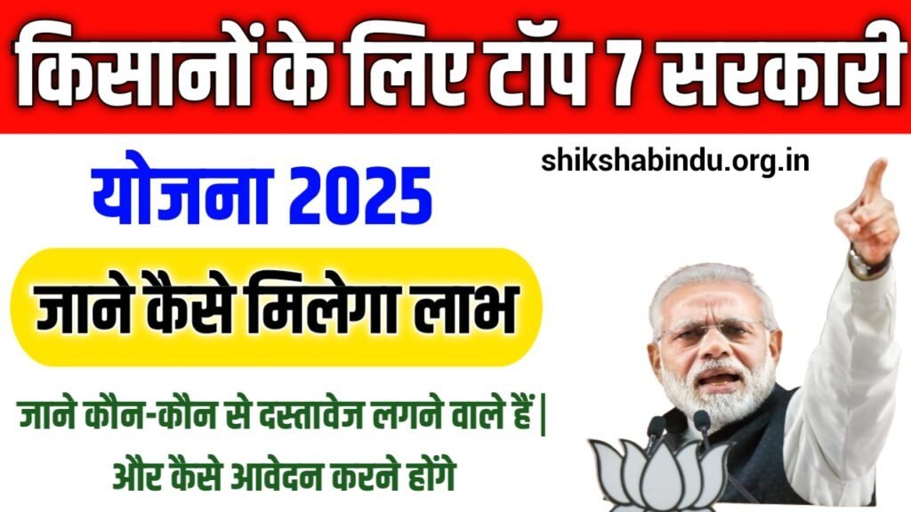 Top Sarkari Yojana For Farmers: किसानों के लिए Best सरकारी Yojana 2025 में- जाने कैसे मिलेगा लाभ और Full जानकारी