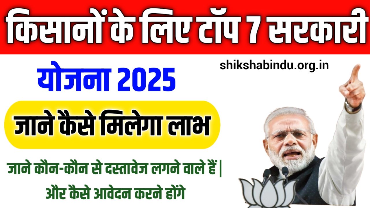 Top Sarkari Yojana For Farmers: किसानों के लिए Best सरकारी Yojana 2025 में- जाने कैसे मिलेगा लाभ और Full जानकारी