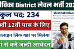 Jeevika District Level Bharti 2025: बिहार जीविका में बंपर भर्ती सभी जिलो में, 12वीं पास, जाने पूरी जानकारी